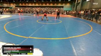 107 lbs Cons. Round 5 - Evangelina Galindo, Golden Valley (Merced) vs Cadance Morales, Grants Pass