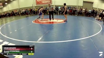 102 lbs Cons. Round 2 - Elijah Fitzpatrick, New Kent vs Omar Niyazov, Scanlan Wrestling Academy