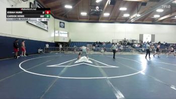 184 lbs Cons. Round 3 - Josiah Hurd, San Francisco State University vs Carson Howe, Unattached