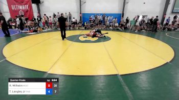 69 kg Quarterfinal - Reagan Milheim, Meatballs vs Terry Langley Jr, Felix Wrestling Academy