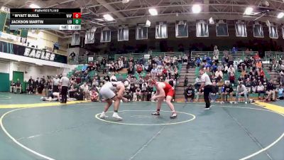 175 lbs 1st Place Match - Wyatt Buell, Wapakoneta High School vs Jackson Martin, Lebanon