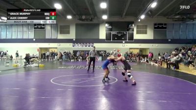 100 lbs Cons. Round 2 - Alex Cherry, Cedar Rapids Washington vs Grace Murphy, Western Dubuque