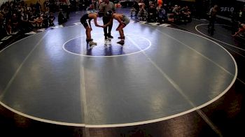 145 lbs Semifinal - Jacob Wilson, Central Cambria Hs vs Trevor Brown, Claysburg Kimmel Hs