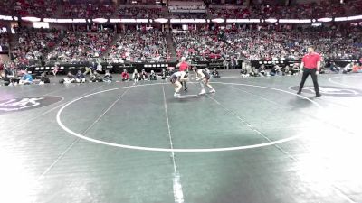 152 lbs 1st Place Match - Brynlee Vaughan, Wautoma/Wild Rose vs Emersyn Miller, Poynette