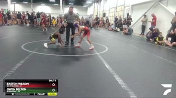 52 lbs Finals (2 Team) - Easton Wilson, 84 Athletees vs Owen Belton, Scorpions