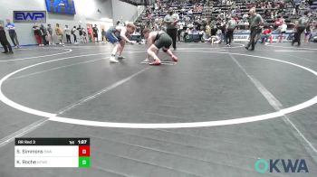 160 lbs Rr Rnd 3 - Shipley Simmons, Shelton Wrestling Academy vs Kaleb Roche, Newcastle Youth Wrestling