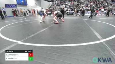 160 lbs Rr Rnd 3 - Shipley Simmons, Shelton Wrestling Academy vs Kaleb Roche, Newcastle Youth Wrestling