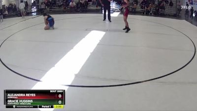 108 lbs Round 3 - Alejandra Reyes, Nebraska vs Gracie Huggins, Northwest Wrestling