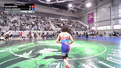 U15 Women - 46 lbs Cons. Round 2 - Abigail Marquez, CA vs Madelyn Medrano, AR