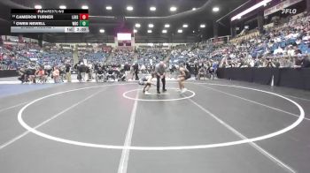 138 lbs Champ. Round 1 - Owen Newell, Wichita-Bishop Carrol vs Cameron Turner, Leavenworth HS