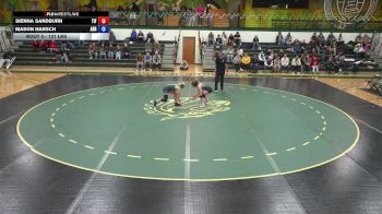 131 lbs Sienna Sandburn, Tiffin vs Mason Harsch, Adrian