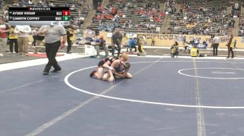 113 lbs Champ. Round 1 - Ayden Votaw, Nelson County vs Camryn Coffey, Madison Central