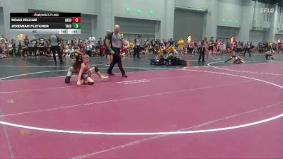 80 lbs Round 2 (4 Team) - Noah Killian, Georgia United Red vs Jeremiah Fletcher, Task Force
