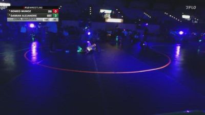 65 lbs Cons. Quarters - Damian Alejandre, Northside vs Romeo Munoz, Sublime Wrestling Academy