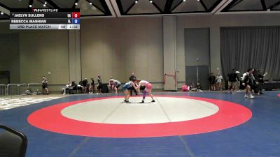 135 lbs 3rd Place Match - Jaelyn Sullens, GA vs Rebecca Mashian, FL