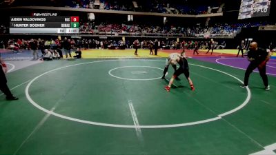 5A 138 lbs Semifinal - Hunter Bogner, Dumas vs Aiden Valdovinos, Rio Grande City