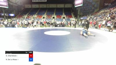 117 lbs Rnd Of 64 - Sabina Charlebois, Illinois vs Kristen De La Rosa, Oklahoma