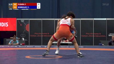 55 kg Round 1 - Cristelle Rodriguez, USA vs Pushpa Pushpa, IND