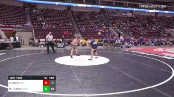 285 lbs Semifinal - Andrew Wolfe, Benton vs Mason Ludlow, Notre Dame Green Pond