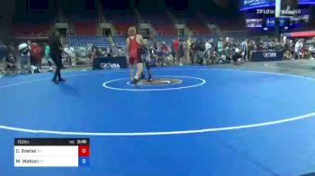 152 lbs Consi Of 8 #1 - Cody Goebel, Wisconsin vs Maxwell Watson, New York