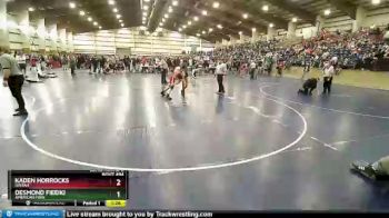 150 lbs Cons. Round 3 - Kaden Horrocks, Uintah vs Desmond Fieeiki, American Fork