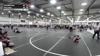 54 lbs Rr Rnd 3 - Cheyenne Pina, Way Out West vs Myla Felix, Rby Wc