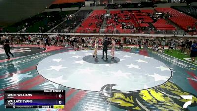 145 lbs Champ. Round 1 - Wade Williams, Idaho vs Wallace Evans, Alaska