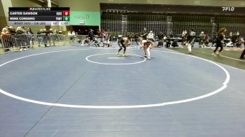 126 lbs Consi Of 8 #1 - Carter Dawson, Roseburg vs Rene Cordero, Poway