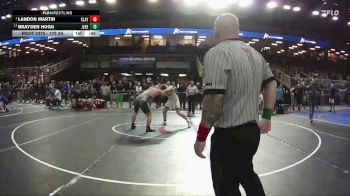 175 2A 3rd Place Match - Brayden Hogg, Jensen Beach vs Landon Martin, Clay