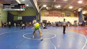 165 lbs Cons. Round 2 - Steven Sanchez, Artesia vs Rojas Axel, Kennedy