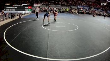 D 2 150 lbs Champ. Round 1 - Connor Locke, North DeSoto vs Luke Michel, Prairieville