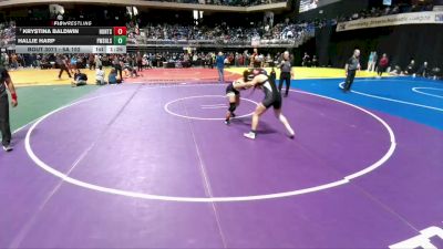 5A 152 lbs Champ. Round 1 - Krystina Baldwin, Huntsville vs Hallie Harp, Fort Worth South Hills