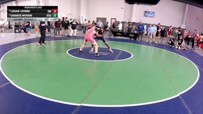 138 lbs Champ. Round 2 - Logan Letner, Elevate Wrestling Academy vs Chance Woods, Beat The Streets Chicago-Midway