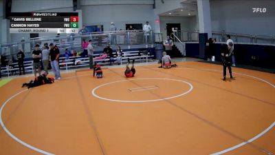 46 lbs Champ. Round 1 - Cannon Hayes, PWC vs Davis Bellene, Vici Wrestling Club