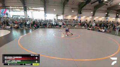 120 lbs Cons. Round 3 - Scott Linklater, Vici Wrestling Club vs Ryleigh Cambern, MAAC Wrestling