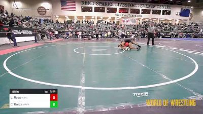 135 lbs Round Of 64 - Logan Ross, Mayo Quanchi Judo And Wrestling vs Christopher Garza, Wapato