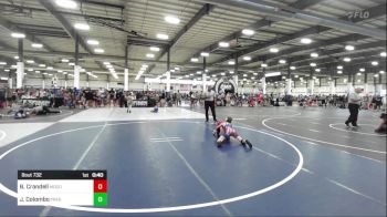 74 lbs Consolation - Brighton Crandell, Mogollon vs Jax Colombo, Prescott Valley Bighorns