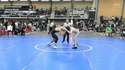 132 lbs 5th Place - Zaphyr Musshorn, Xavier vs Aplollo Bellini, Ponaganset