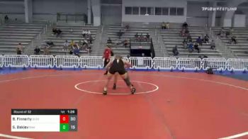 195 lbs Prelims - Brian Finnerty, Quest School Of Wrestling Black vs Stefan Bakiev, Roundtree Wrestling Academy Black