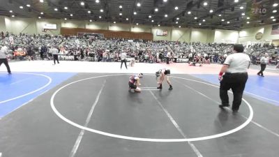 81 lbs Round Of 16 - Marc Rodriguez, Redwave Wrestling vs Liam Maya, Madera WC