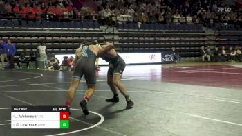 197 lbs Consi Of 4 - Jack Wehmeyer, Columbia vs Daniel Lawrence, Army West Point