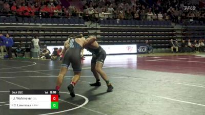 197 lbs Consi Of 4 - Jack Wehmeyer, Columbia vs Daniel Lawrence, Army West Point