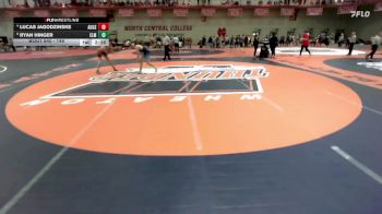 149 lbs 3rd Place Match - Lucas Jagodzinske, Augsburg vs Ryan Hinger, Elmhurst University