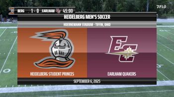 Replay: Earlham vs Heidelberg | Sep 6 @ 1 PM