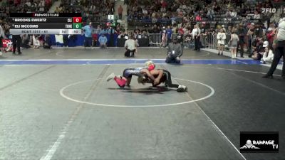 61 lbs 1st Place Match - Eli McComb, Team Of Hard Knox vs Brooks Ewertz, Clearwater