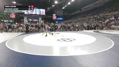 113 lbs Cons. Sub-rd Of 64 - Trent Carter, Virginia vs Drayson Lathim, Oregon