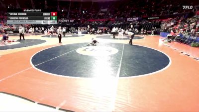 3A 138 lbs 5th Place Match - Ryan Richie, Edwardsville (H.S.) vs Drew Fifield, Palatine (Fremd)