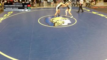 155 lbs Champ. Round 3 - Madeline Chicas, Unattached vs Camila Martinez-Gonzalez, Unattached
