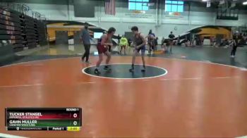 16U-4 lbs Round 1 - Tucker Stangel, Immortal Athletics WC vs Gavin Muller, Caveman Wrestling