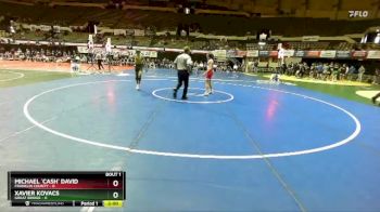 106 lbs Champ Round 1 (16 Team) - Xavier Kovacs, Great Bridge vs Michael `Cash` David, Franklin County